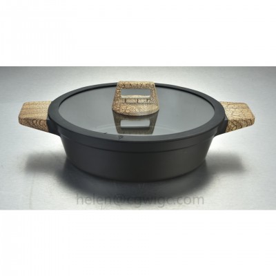 SAUTE PAN  DIE-CASTING ALUMINUM COOKWARE  NONSTICK