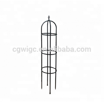 garden metal obelisk for climbing plant support frame