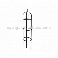 garden metal obelisk for climbing plant support frame