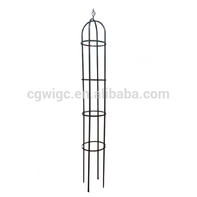 garden metal obelisk for climbing plant support frame