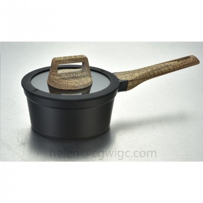 SAUCE PAN DIE-CASTING ALUMINUM COOKWARE NONSTICK